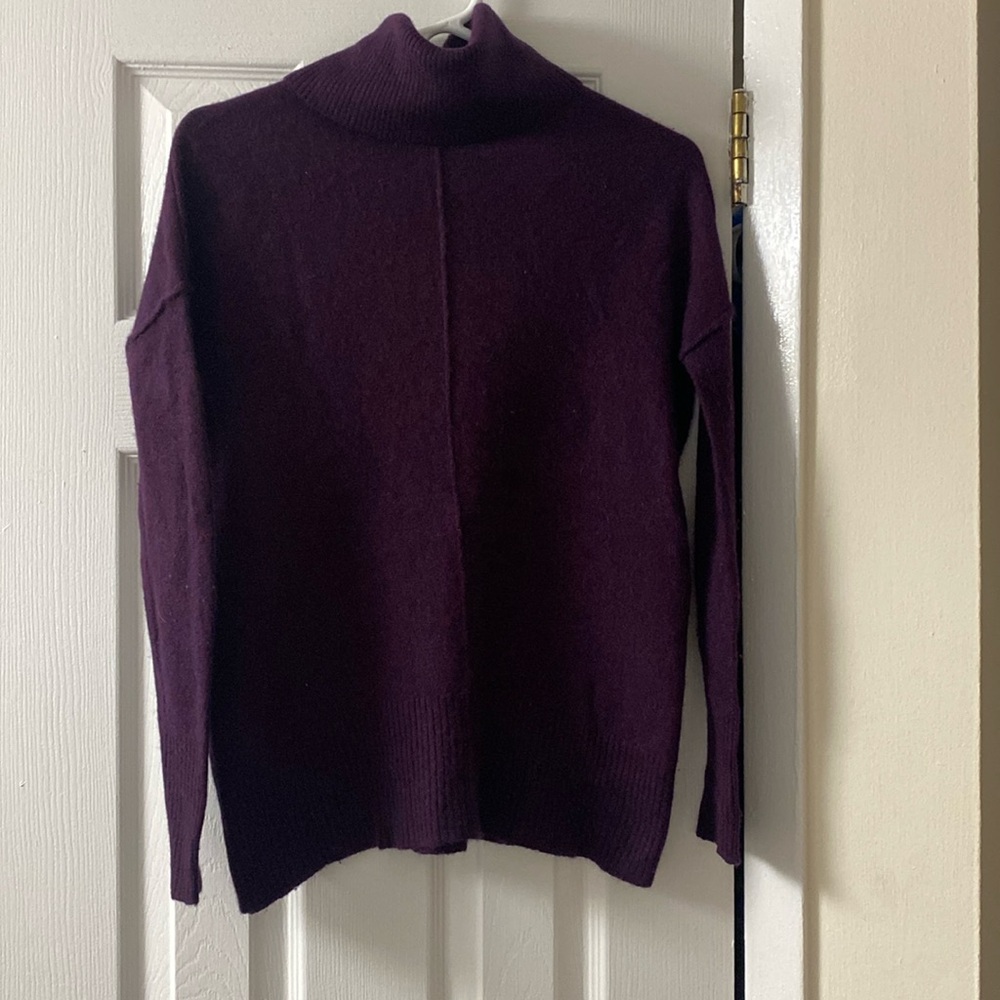 Beautiful soft burgundy cashmere sweater